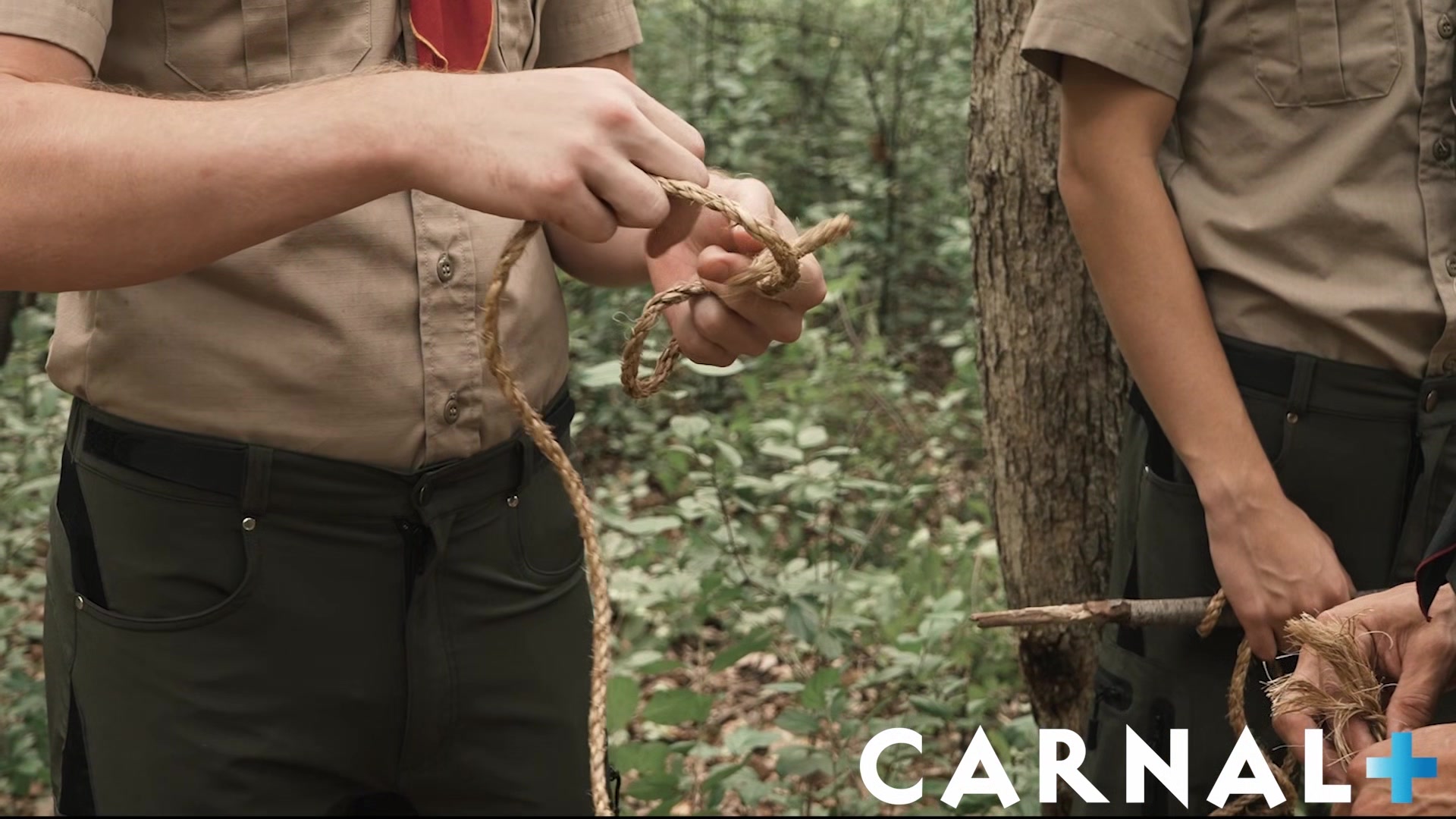 ScoutBoys Hot hung scout leader Jax Thirio fucks two boys in forest