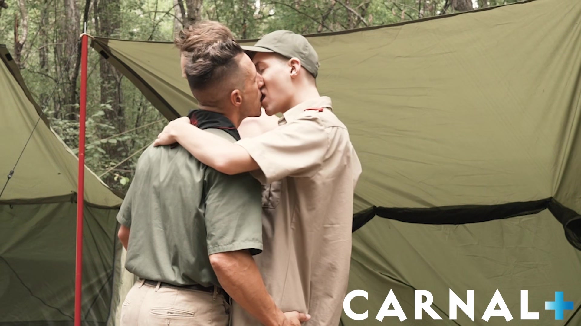 ScoutBoys Hot hung scout leader Jax Thirio fucks two boys in forest