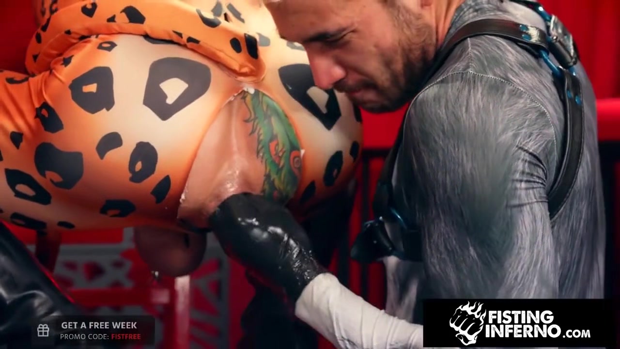 Delusional Villain Fist Made Love By Jock Super Hero