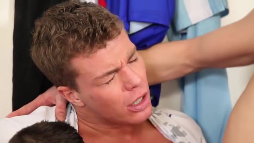 Soccer Locker Room Orgy