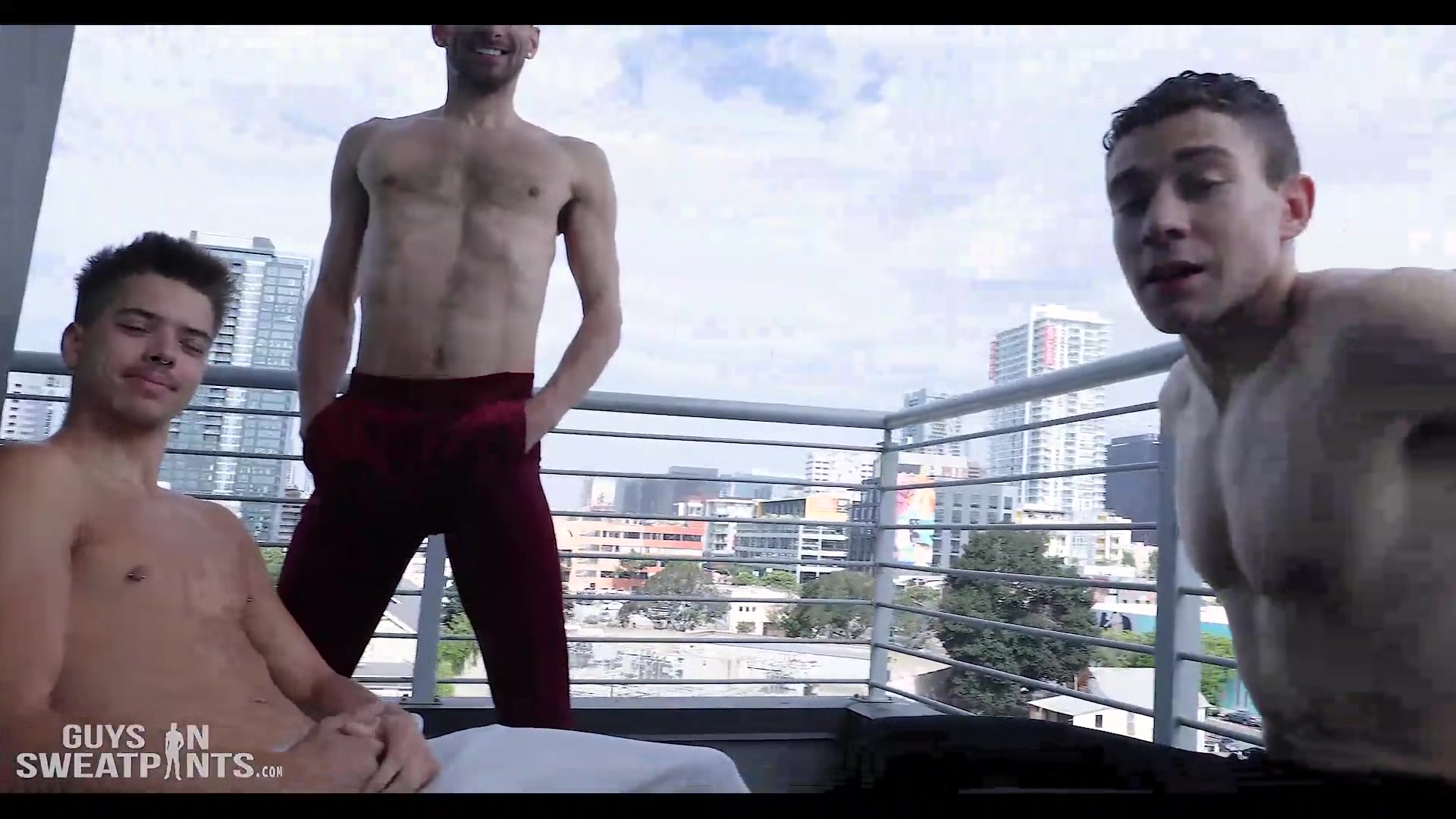 Adrian Mitch Evan - GuysInSweatpants