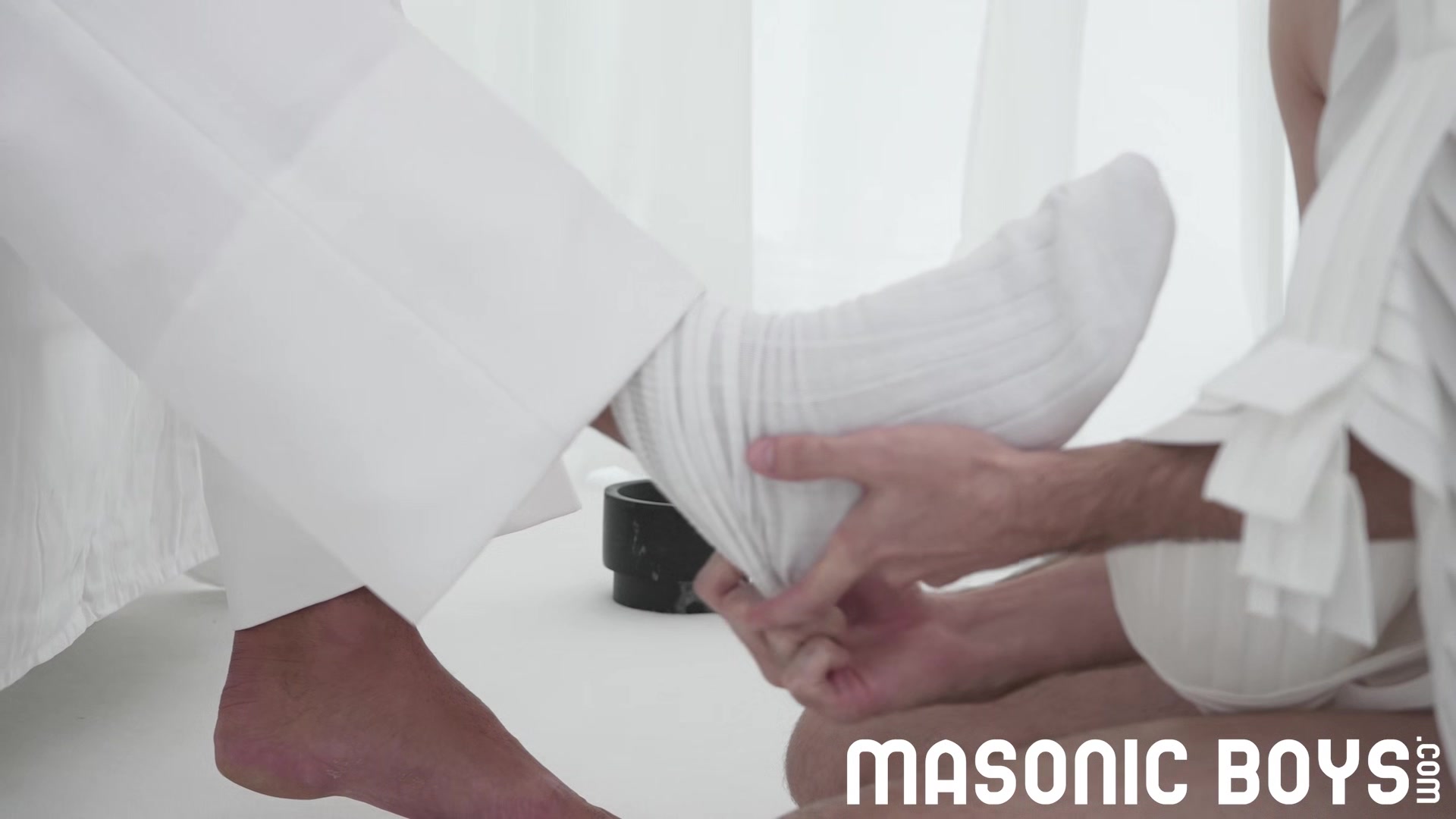MasonicBoys Apprentice Oliver James ritual union with breeding DILF