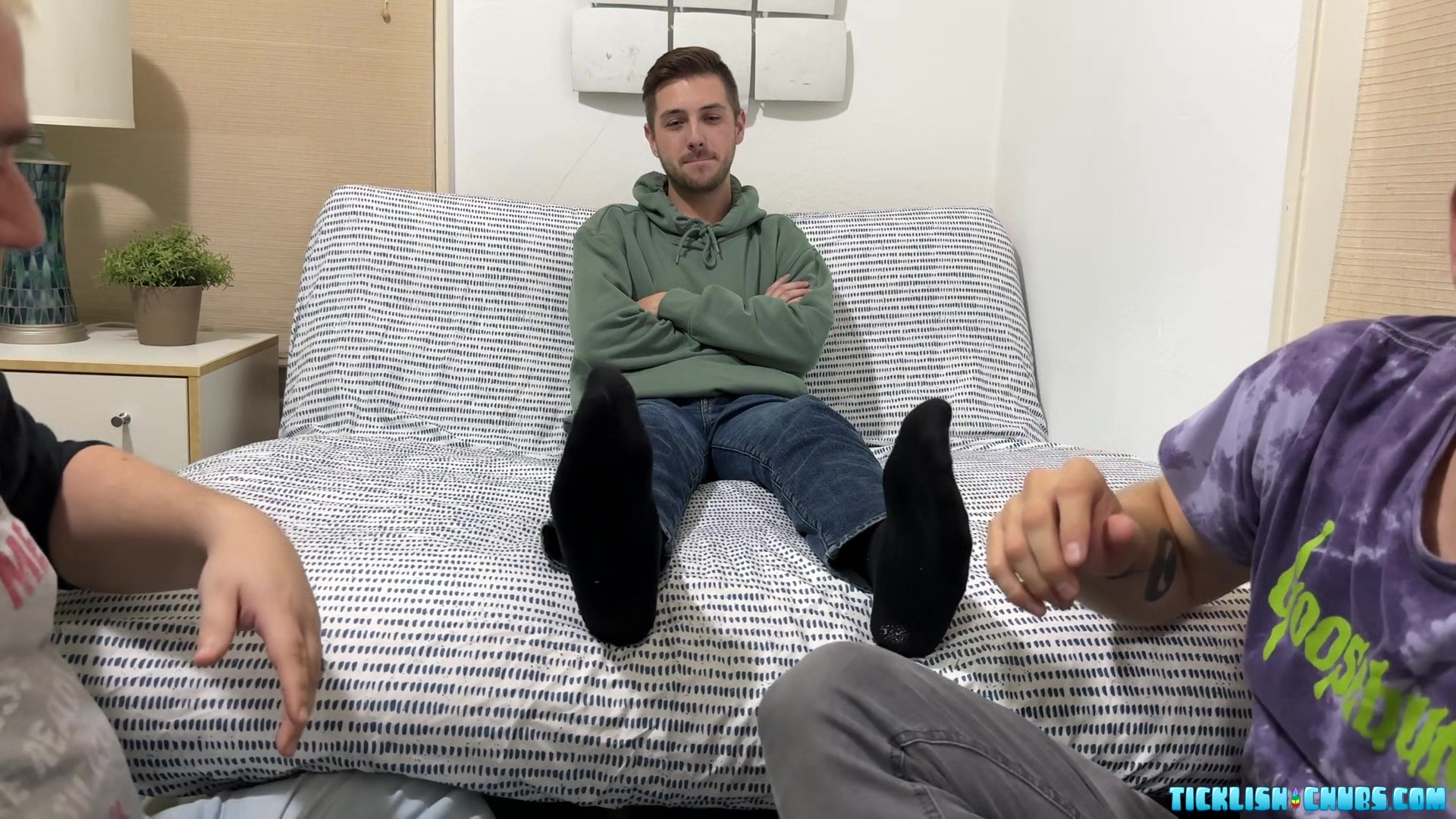 Straight Guy Found Himself Bounded For A Ticklish Adventure