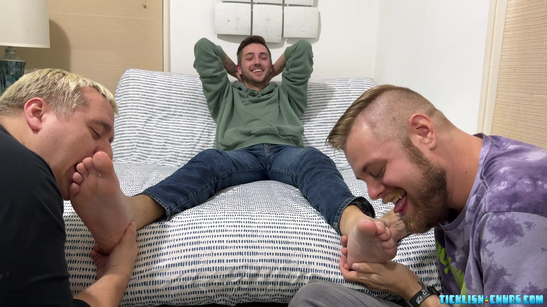 Straight Guy Found Himself Bounded For A Ticklish Adventure
