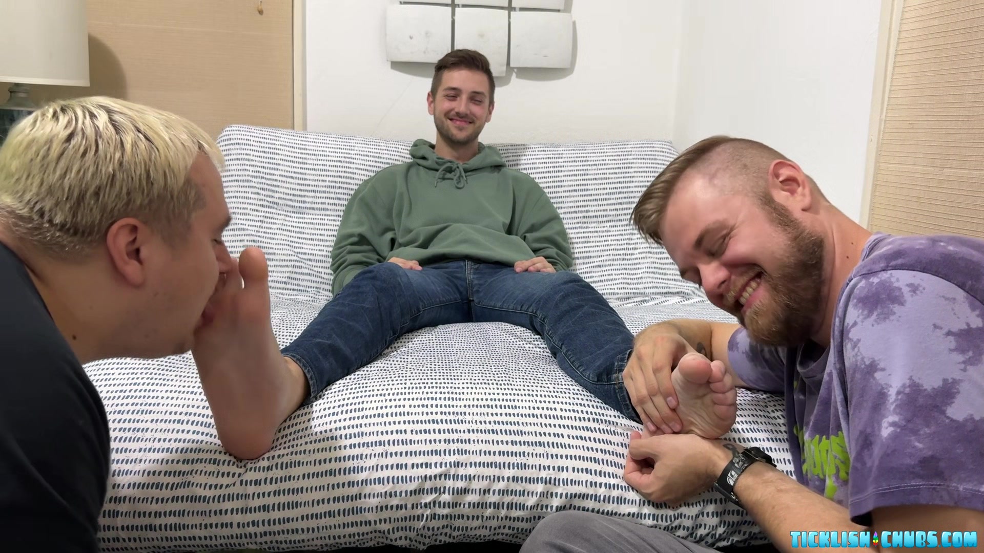 Straight Guy Found Himself Bounded For A Ticklish Adventure