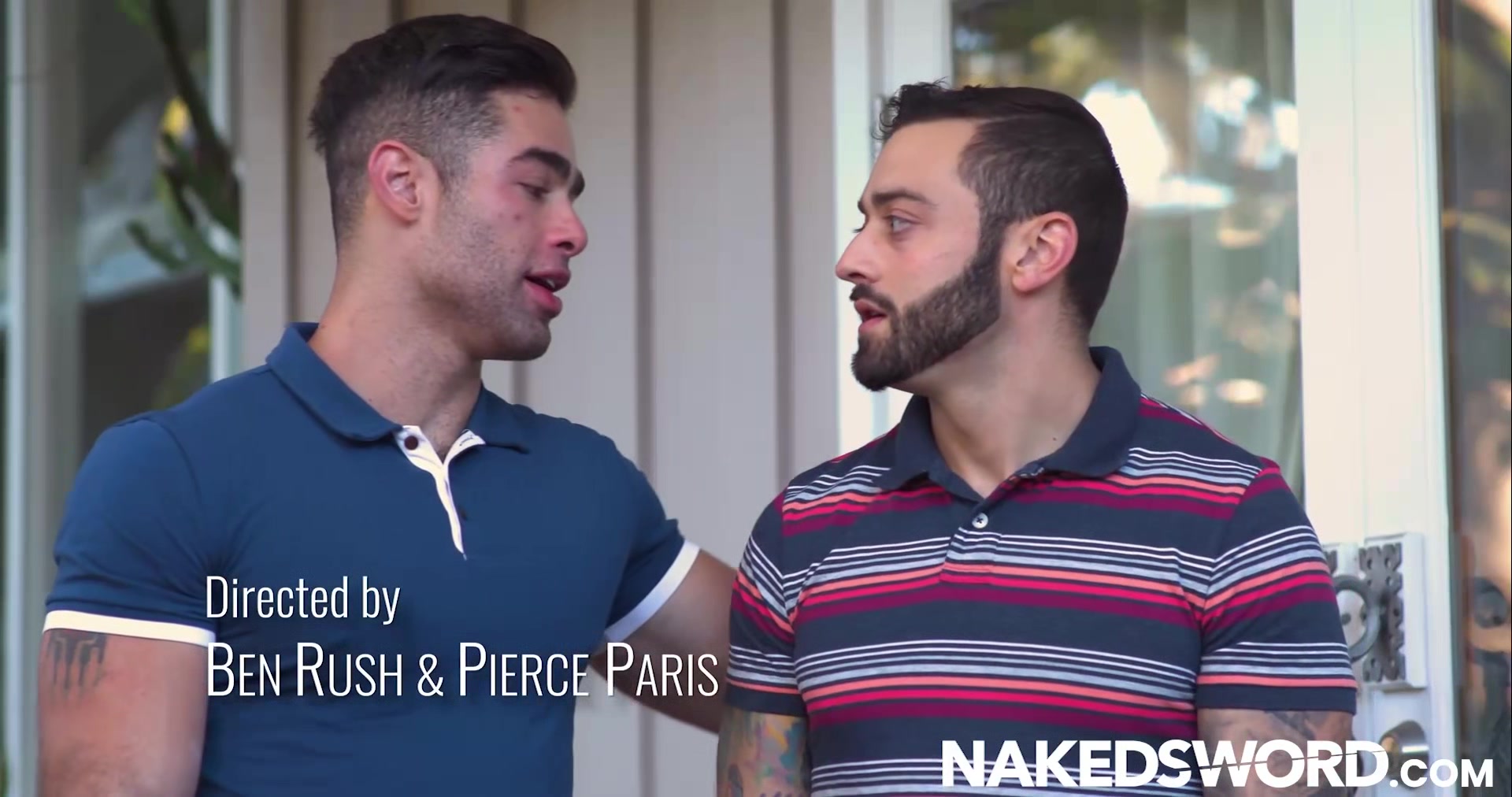 NAKEDSWORD Inked Drew Valentino Fucks Lucas Leon Fuzzy Hole