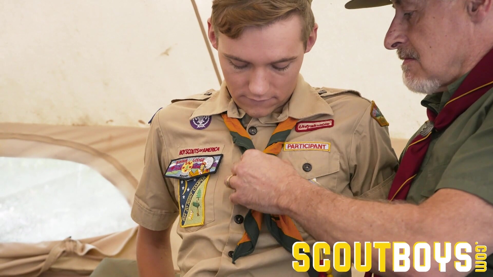 ScoutBoys Hung silver haired daddy fucks hot screaming Jack Bailey