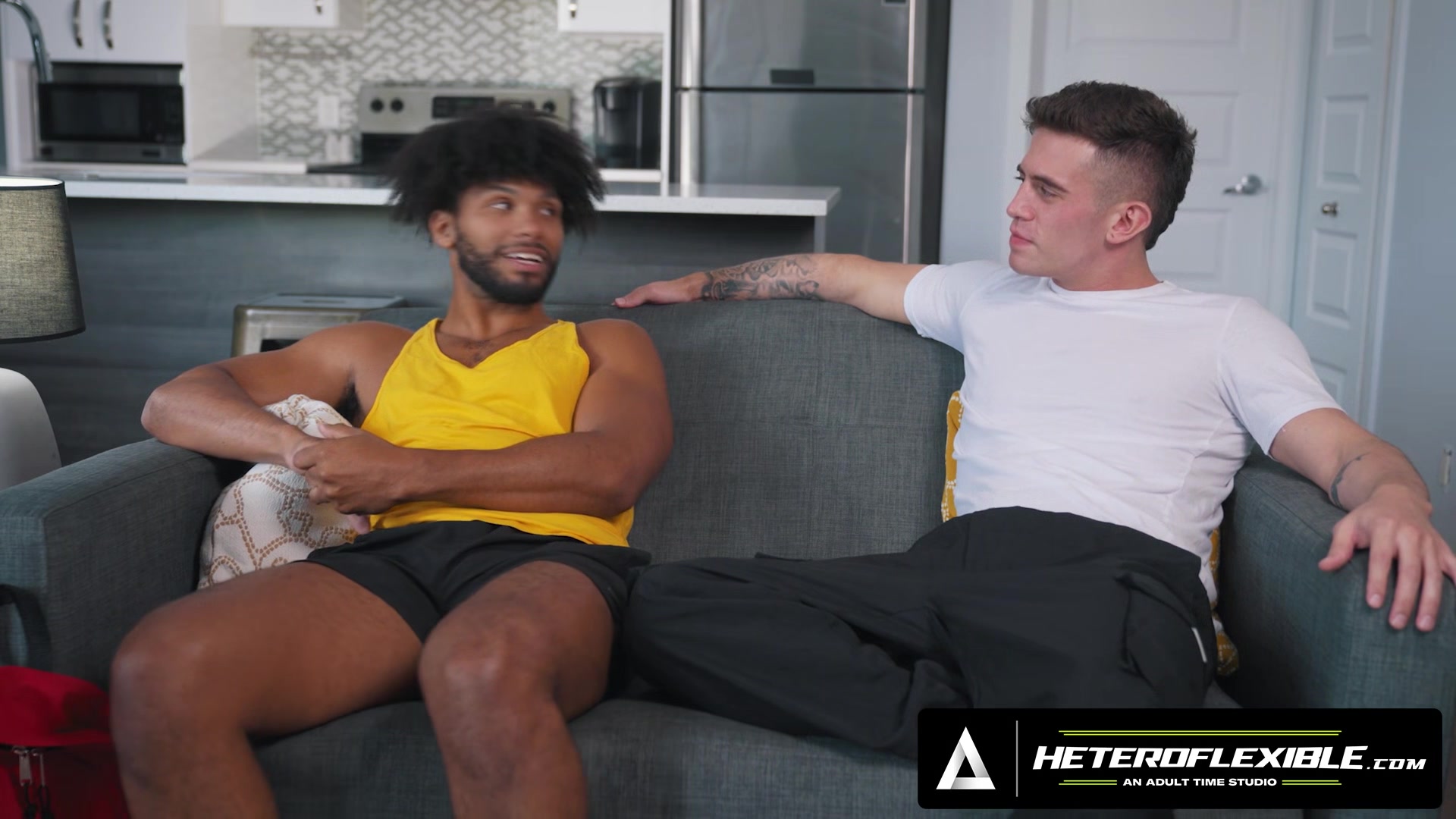 HETEROFLEXIBLE - Straight Stud Tony Genius Practices Anal Sex On Tight Buddy Trevor Brooks