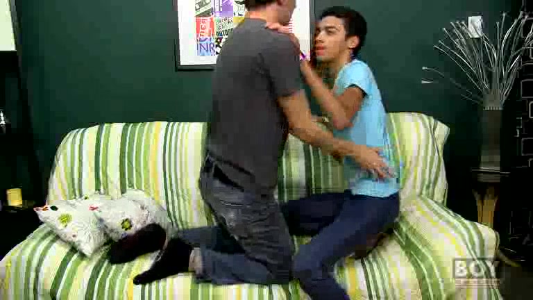 Hottie Teen Fucks His Silky Ass With His Huge Dildo