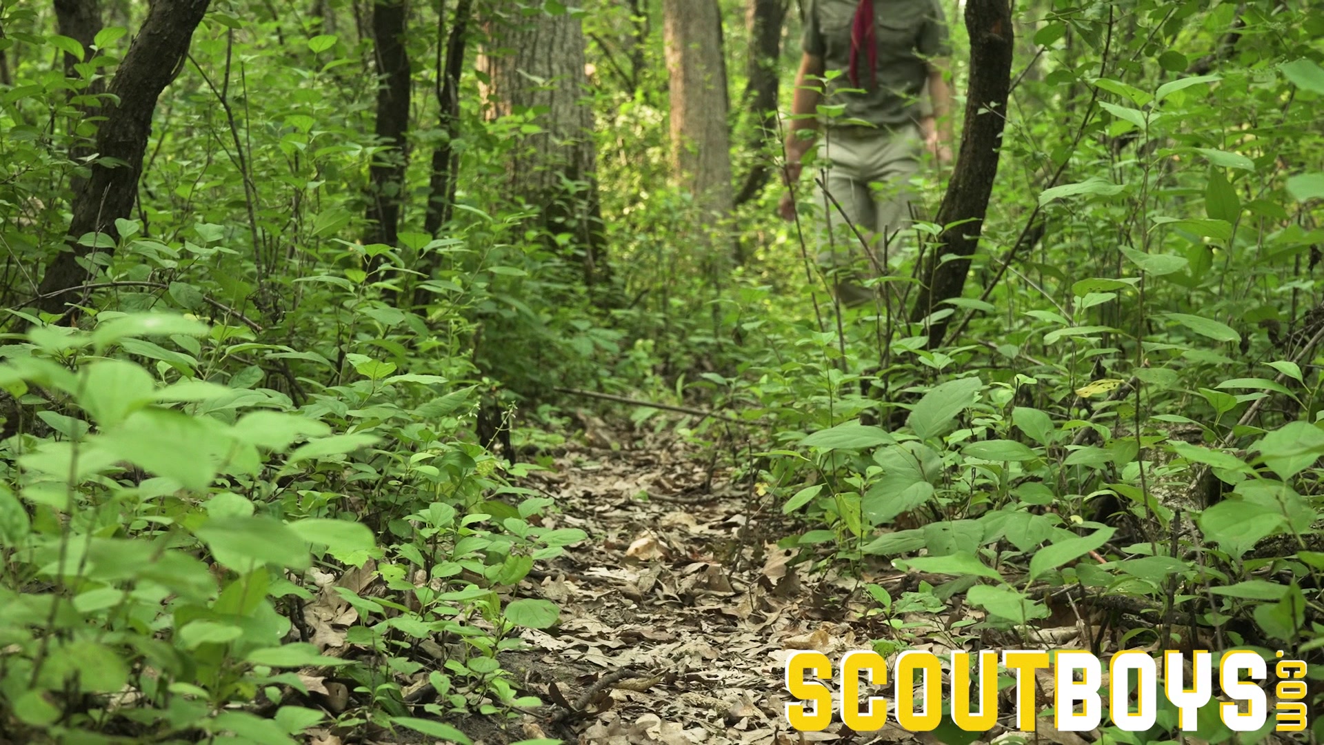 ScoutBoys Sexy twink Logan Cross seduced and barebacked by 2 DILFs