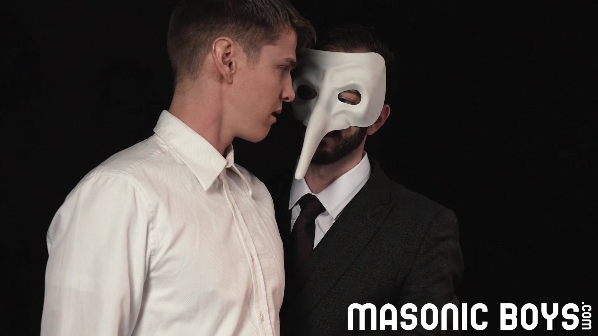 MasonicBoys Sleazy ceremonial suited gay Sage Roux fucked hard