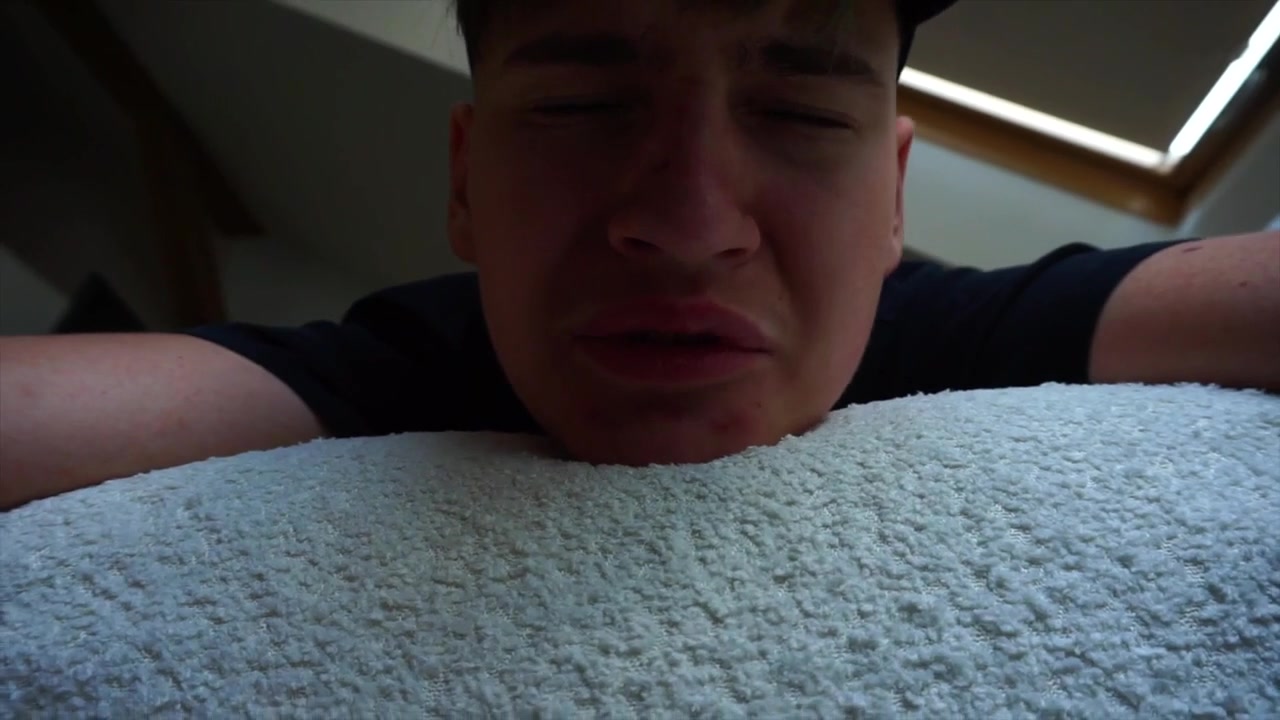 Beautiful boy with big bum comes back for more spanking