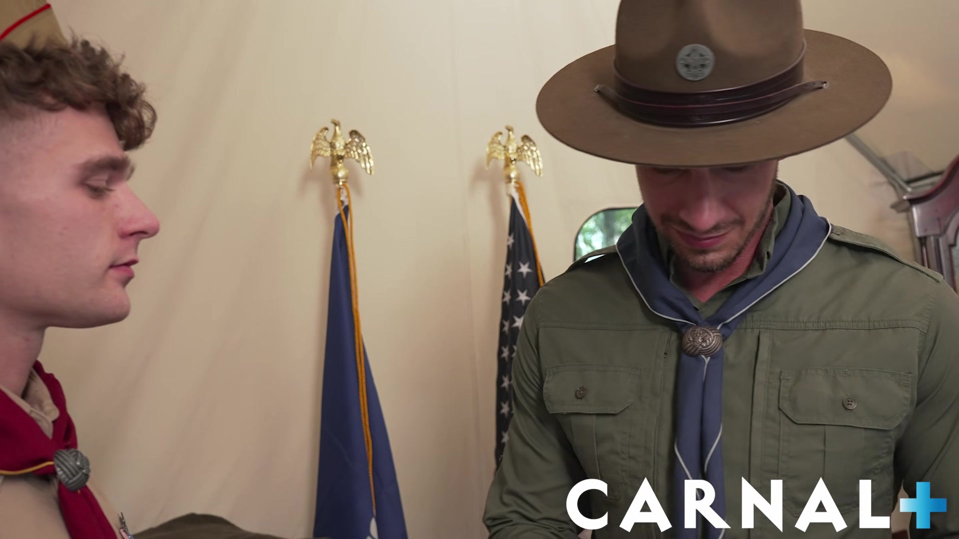 ScoutBoys Cute scout Canyon Cole fucked raw and hard by scoutmaster