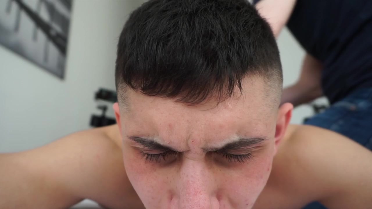 Blond jock's ass fucked