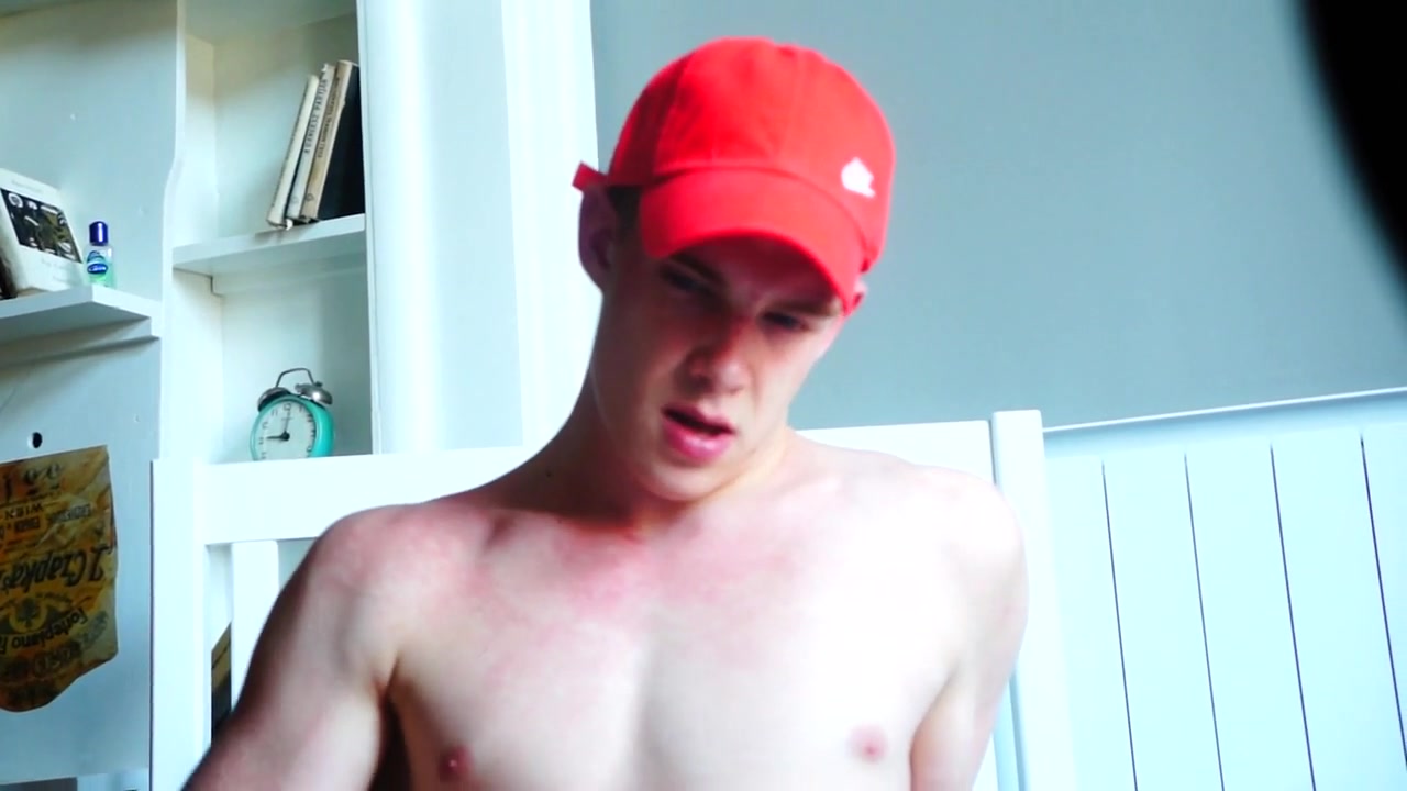 Cheecky round ass twink smacked by daddy
