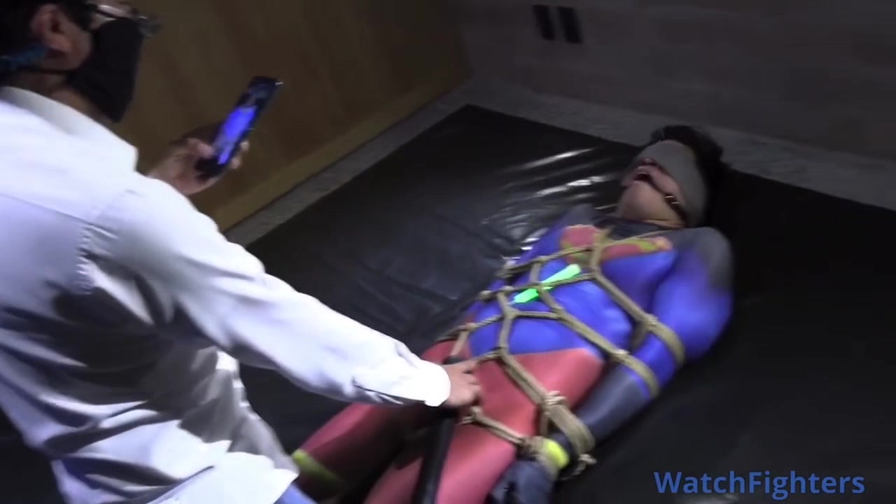 Superboy Edged With Ballgag