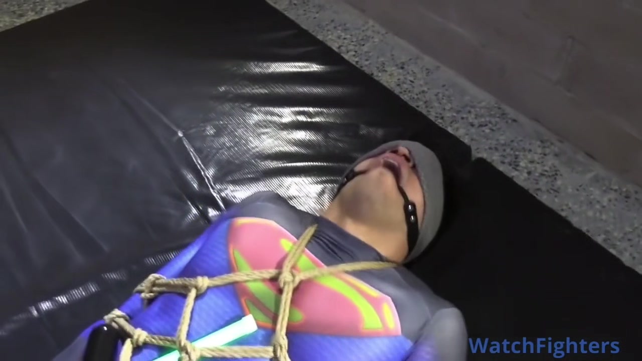 Superboy Edged With Ballgag