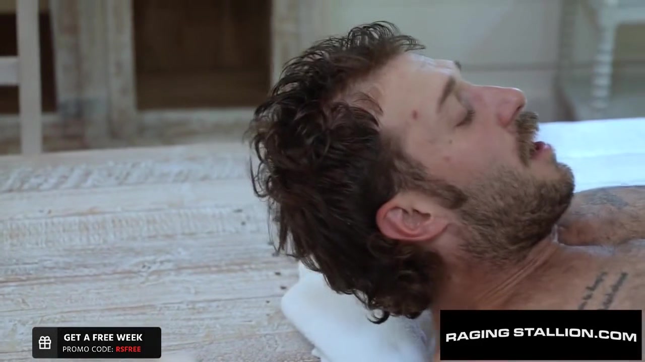 Bearded Beach Bro Shows Hunk His Big Prick Skills