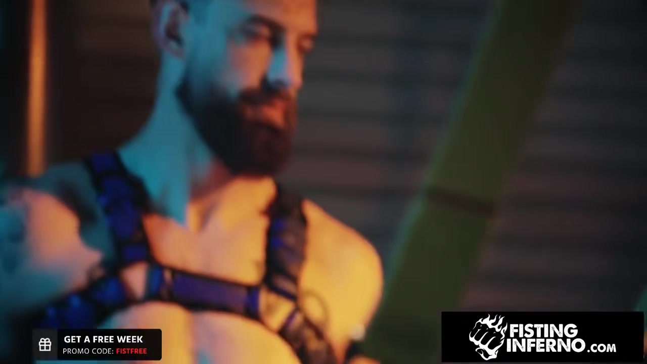Hunk Devon Franco Restrained & Fornicateed By Tatted