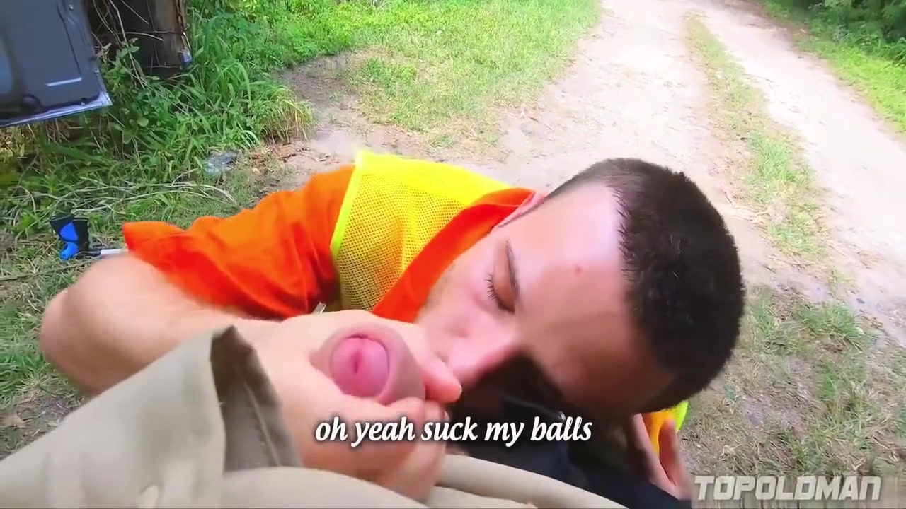 The Man Was Taking Out The Trash When The Boss Called Him Back To The Car To Suck His Huge Cock 12 Min