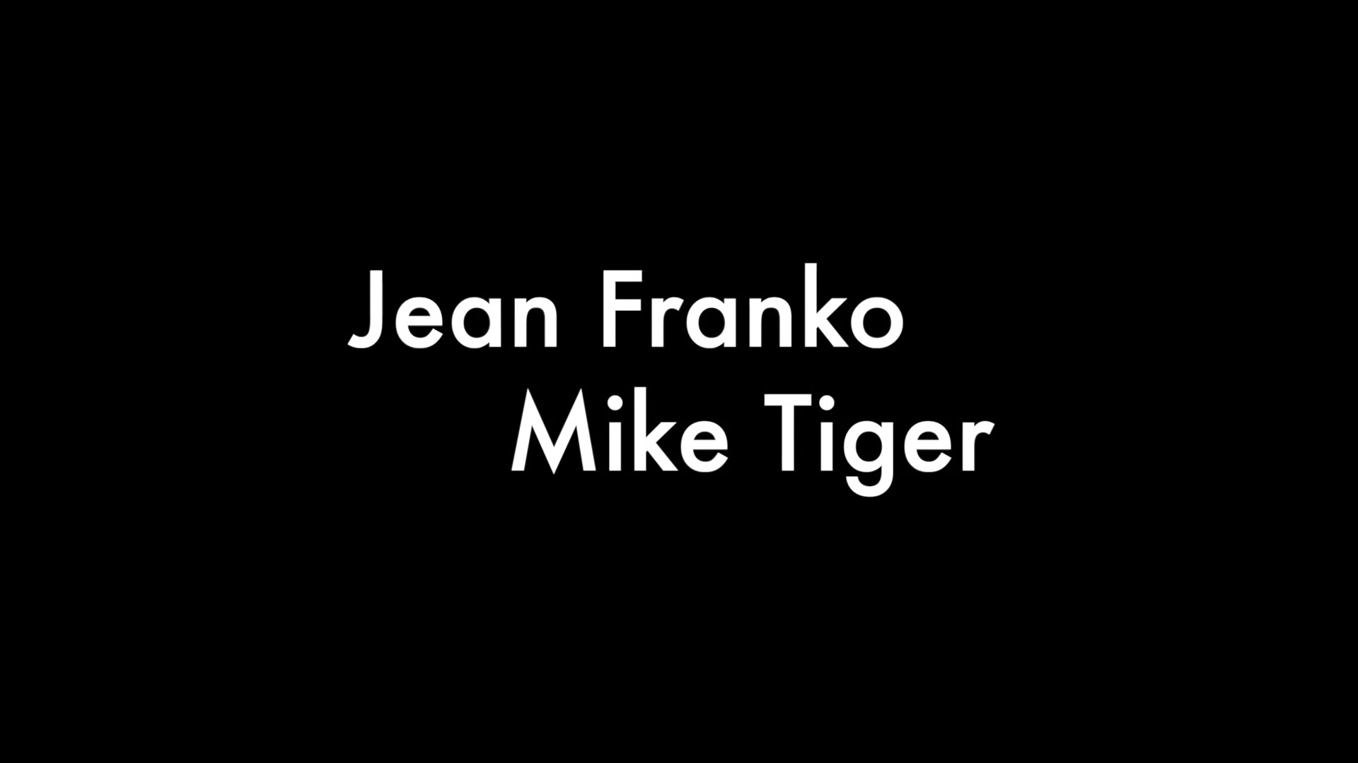 Mike Tiger And Jean Franko