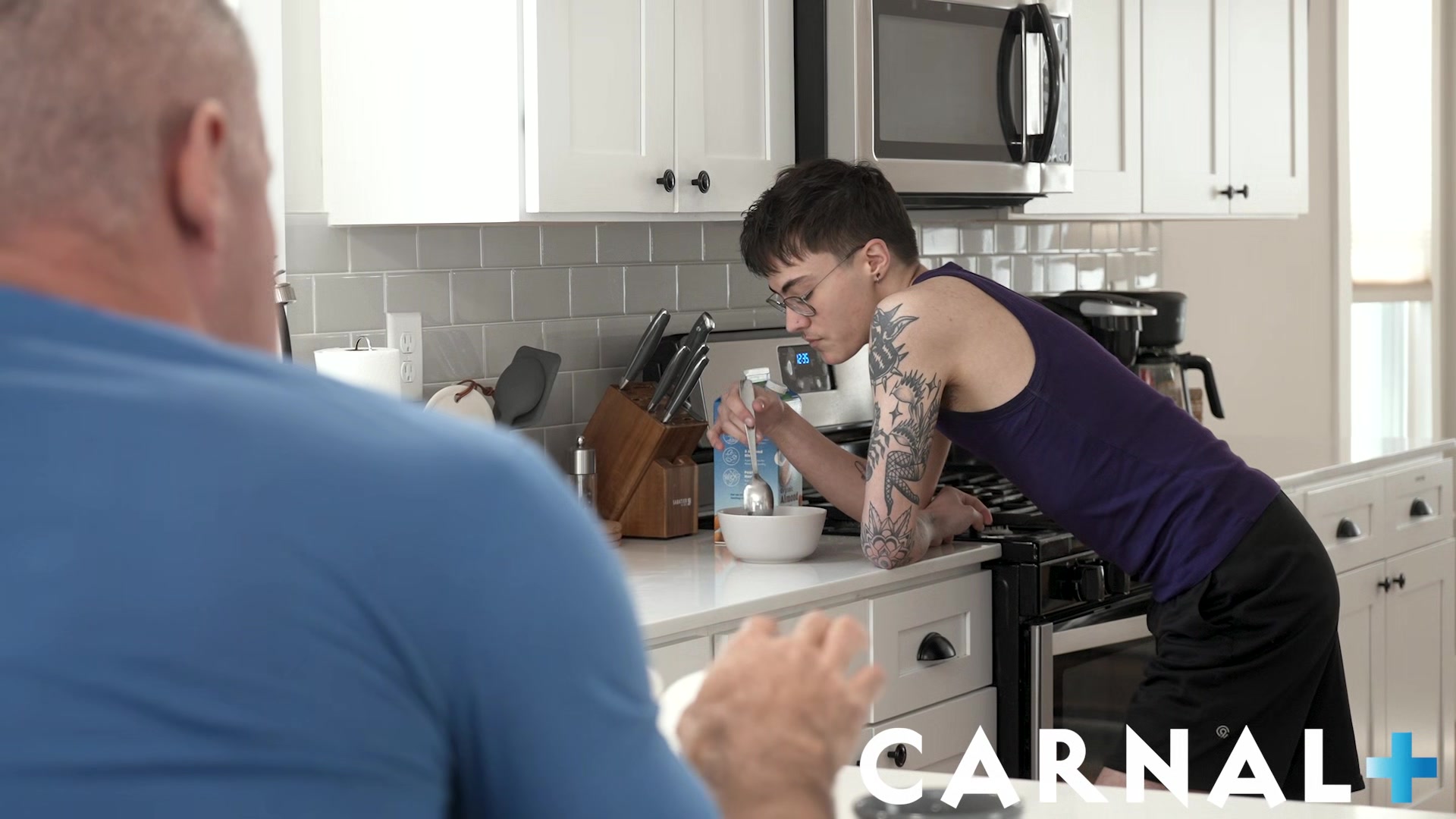 Dillon Stone laps up trans twink’s juicy wet pussy