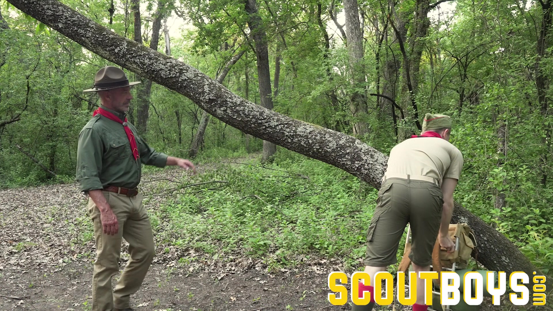 ScoutBoys Cute scout Serg Shephards fucked raw and hard by hot DILF