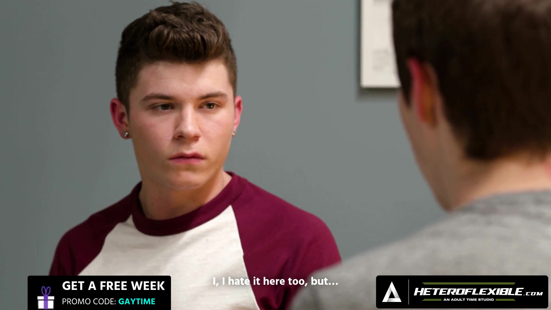 HETEROFLEXIBLE - Twink Adam Awbride Gives Himself A Facial While Getting Railed By Hung Drake Von