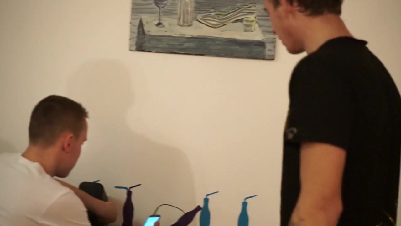 Billy gives Cute Boy a Red Bum