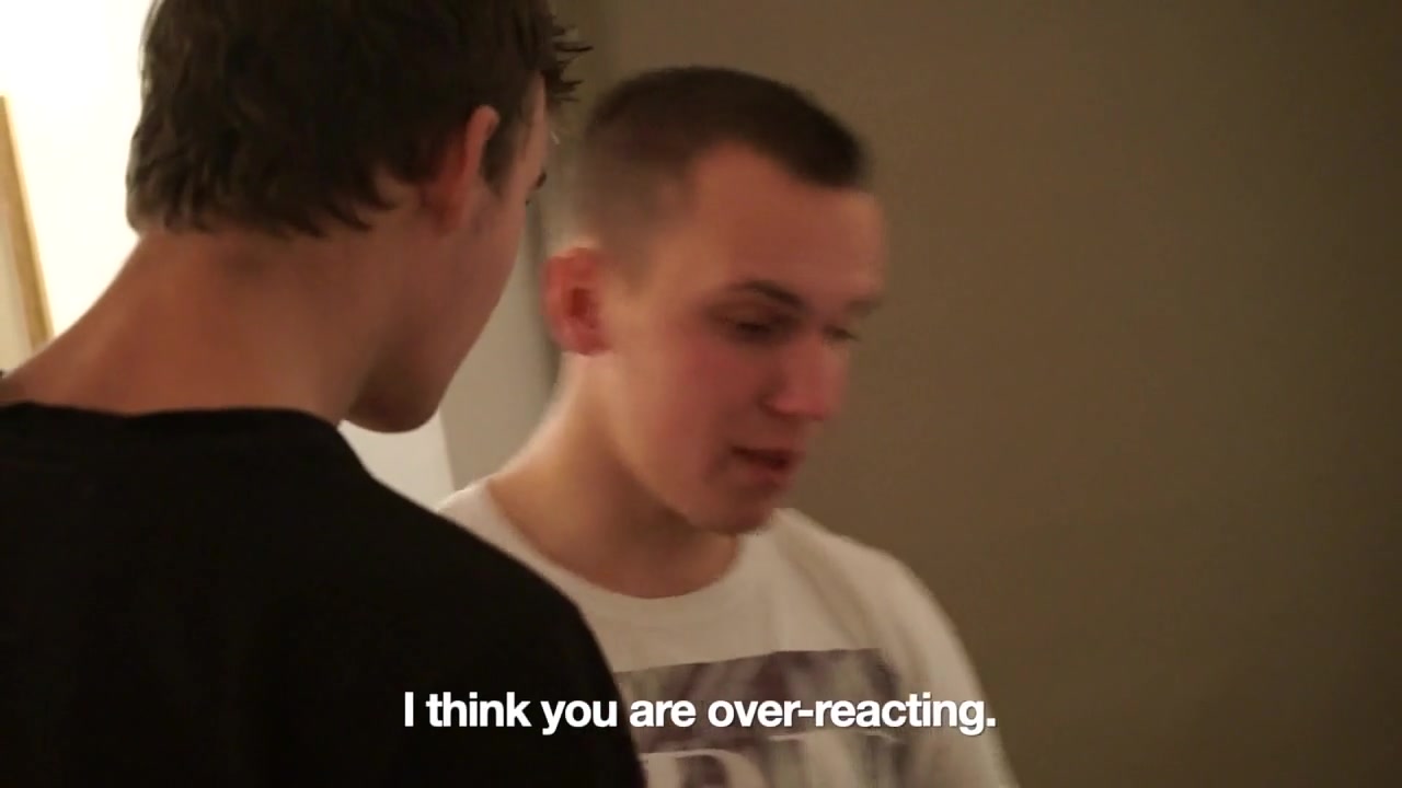 Billy gives Cute Boy a Red Bum