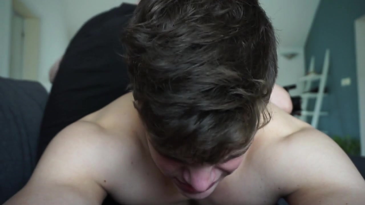 Fit cadet lad spreads his legs for Punishment