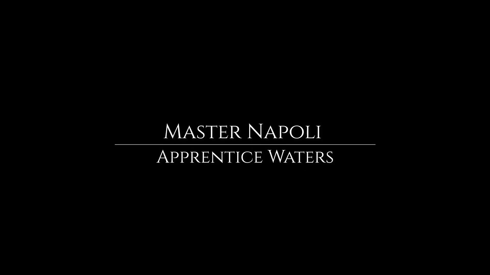 Apprentice Waters Chapter 3 - The Initiation