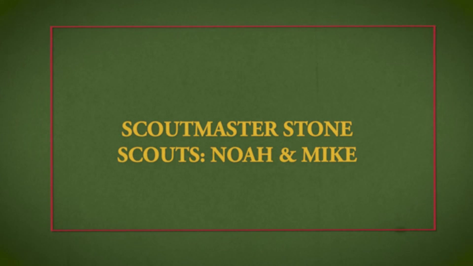 Scout Noah Chapter 4 - Ankle Splint