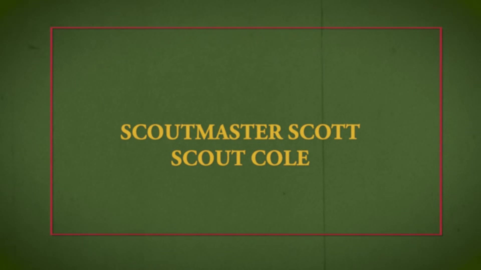 Scout Cole Chapter 2 - The Pledge