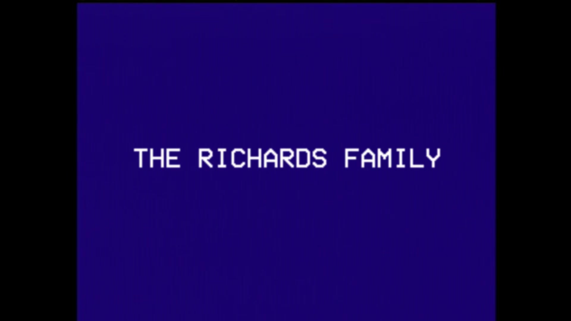 The Richards Family Tape 12 - All To Myself