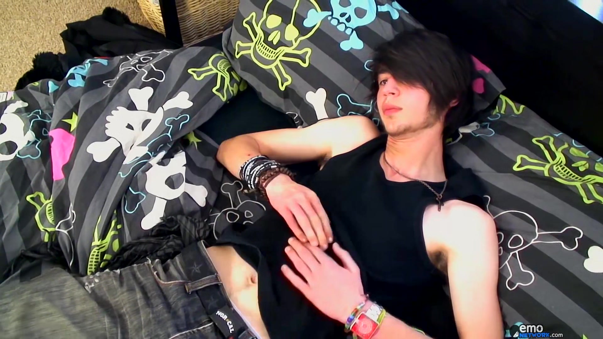 Tommy May Jerks Off In Front Of The Cam For The First Time