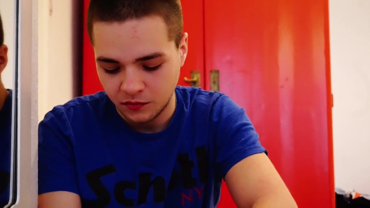 Cheeky Blond Teen First Time Spanking