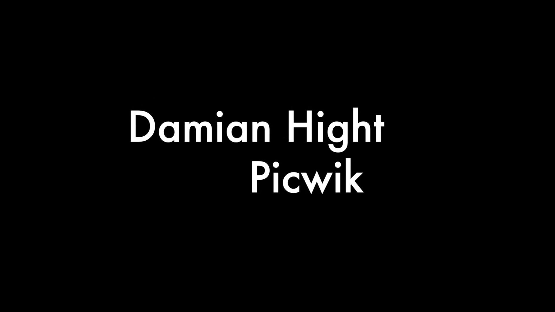 Damian Hight And Picwik