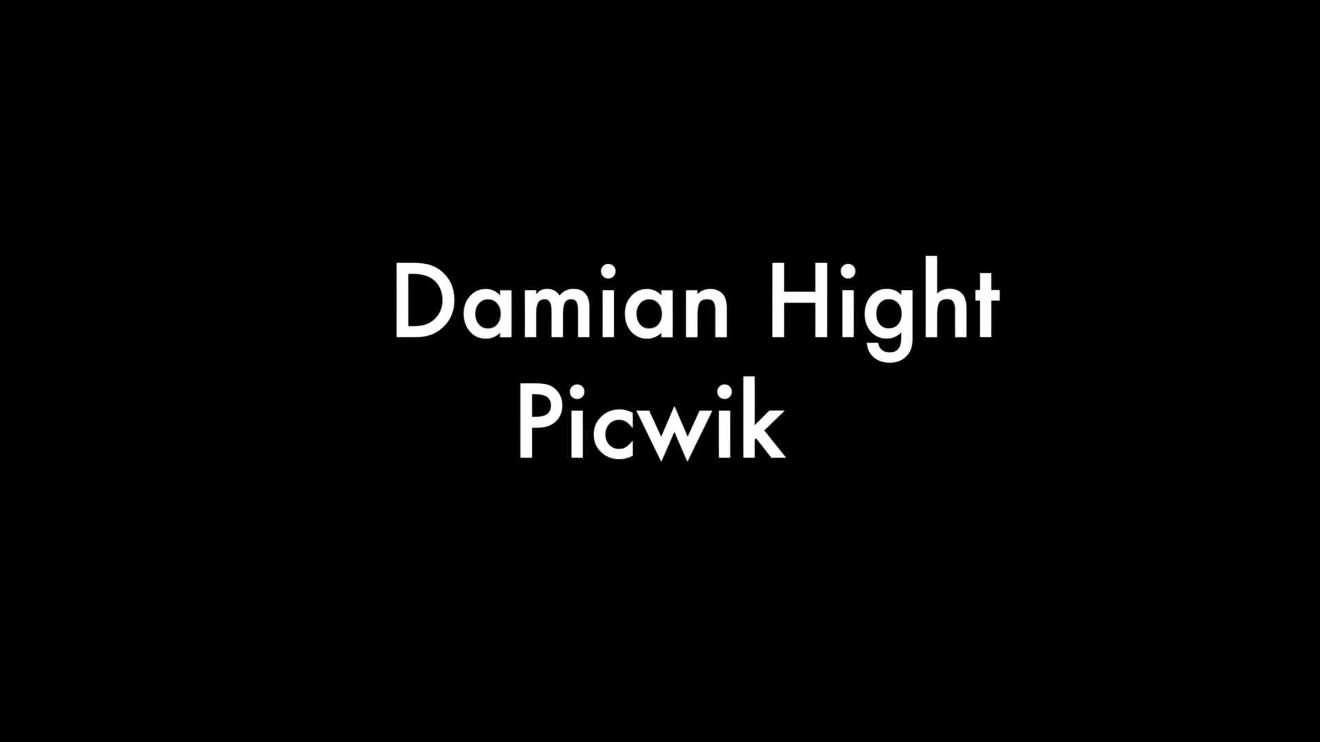 Damian Hight And Picwik
