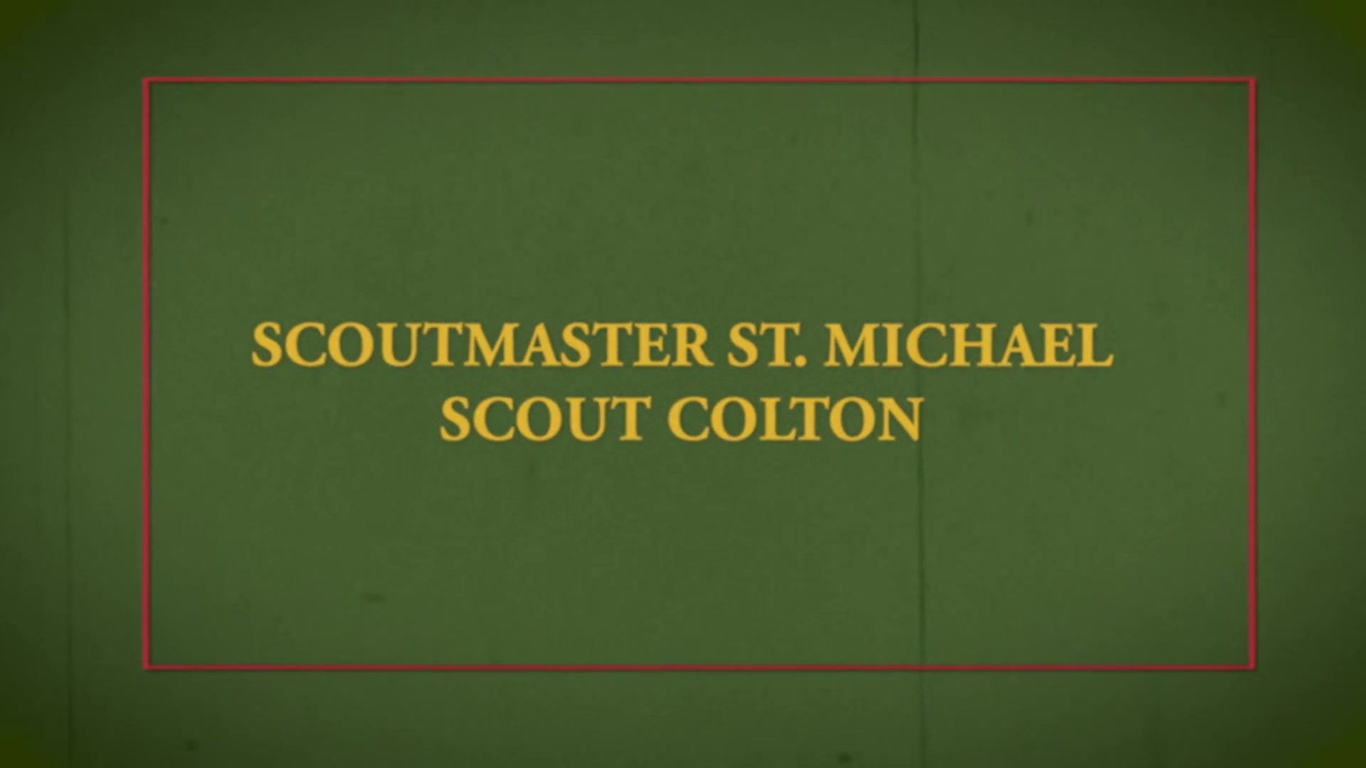 Scout Colton Chapter 7 - Scoutmaster&Rsquo;S Secret