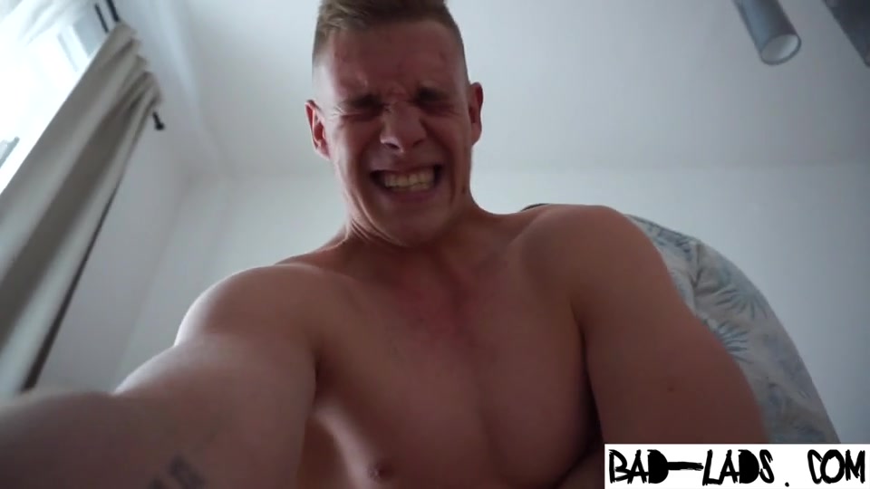 Lad's tight little bum made very sore