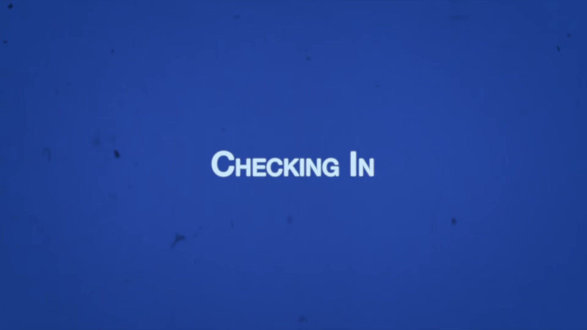 Flynn Chapter 1 - Checking In