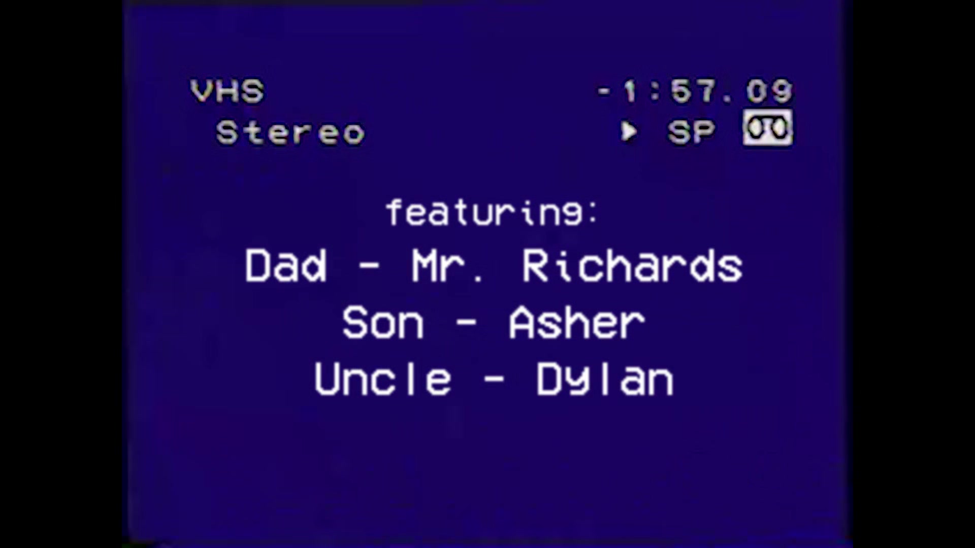 The Richards Family Tape 13 - House Guests