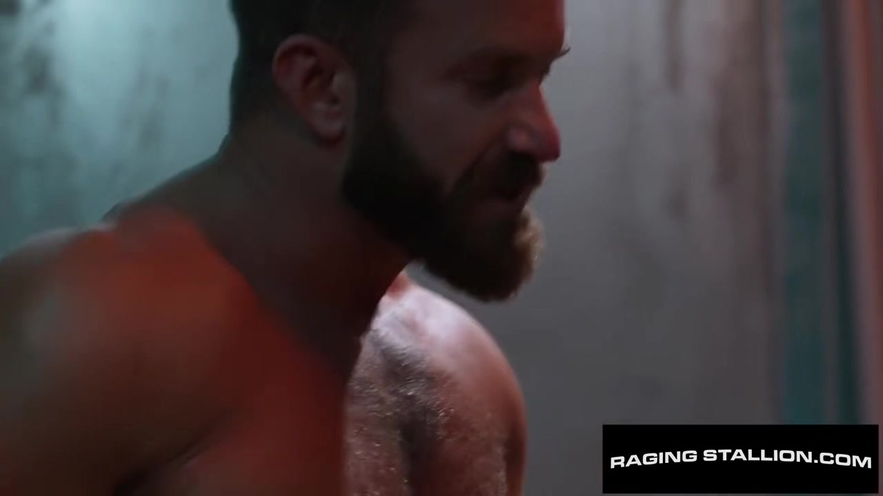 Hairy Jocks Bruce Jones & Heath Halo Explore Each Others Muscular Bodies