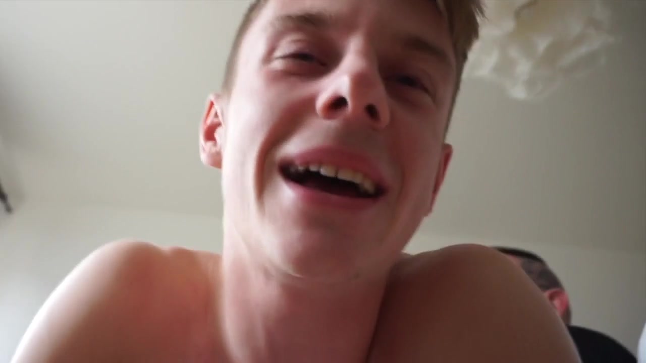 Chav Teen with big Dick Gets his Ass Smacked