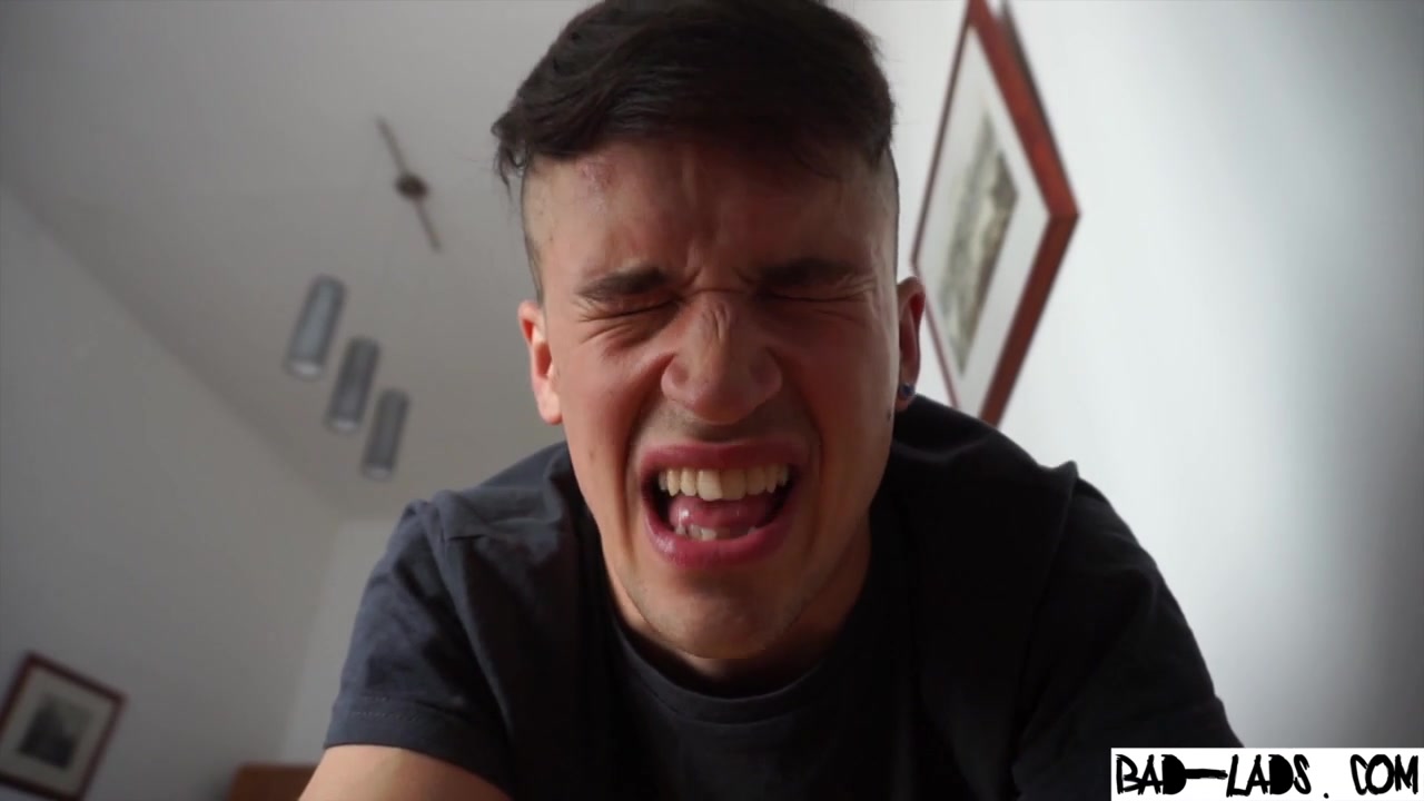 Blonde Teen Spanks and Fucks his mate