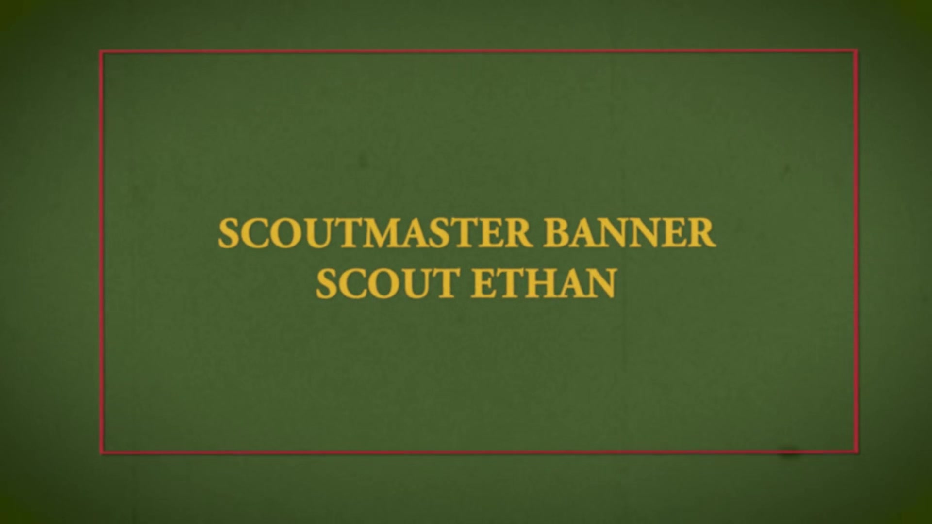 Scout Ethan Chapter 7 - Pitch A Tent