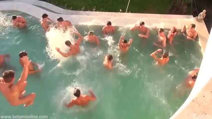 Hidden Sex Pool Party Twink Gay