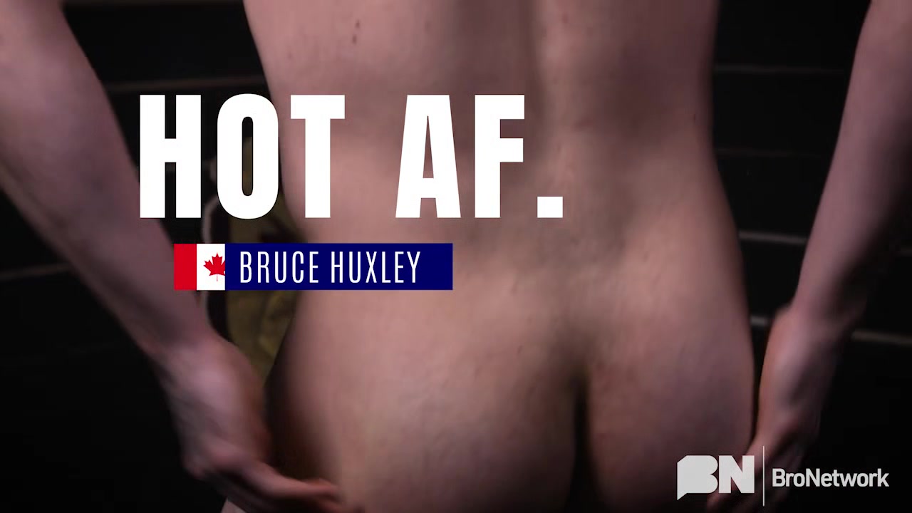 Hot AF: Bruce Huxley - Gay Bareback Video - Masqulin