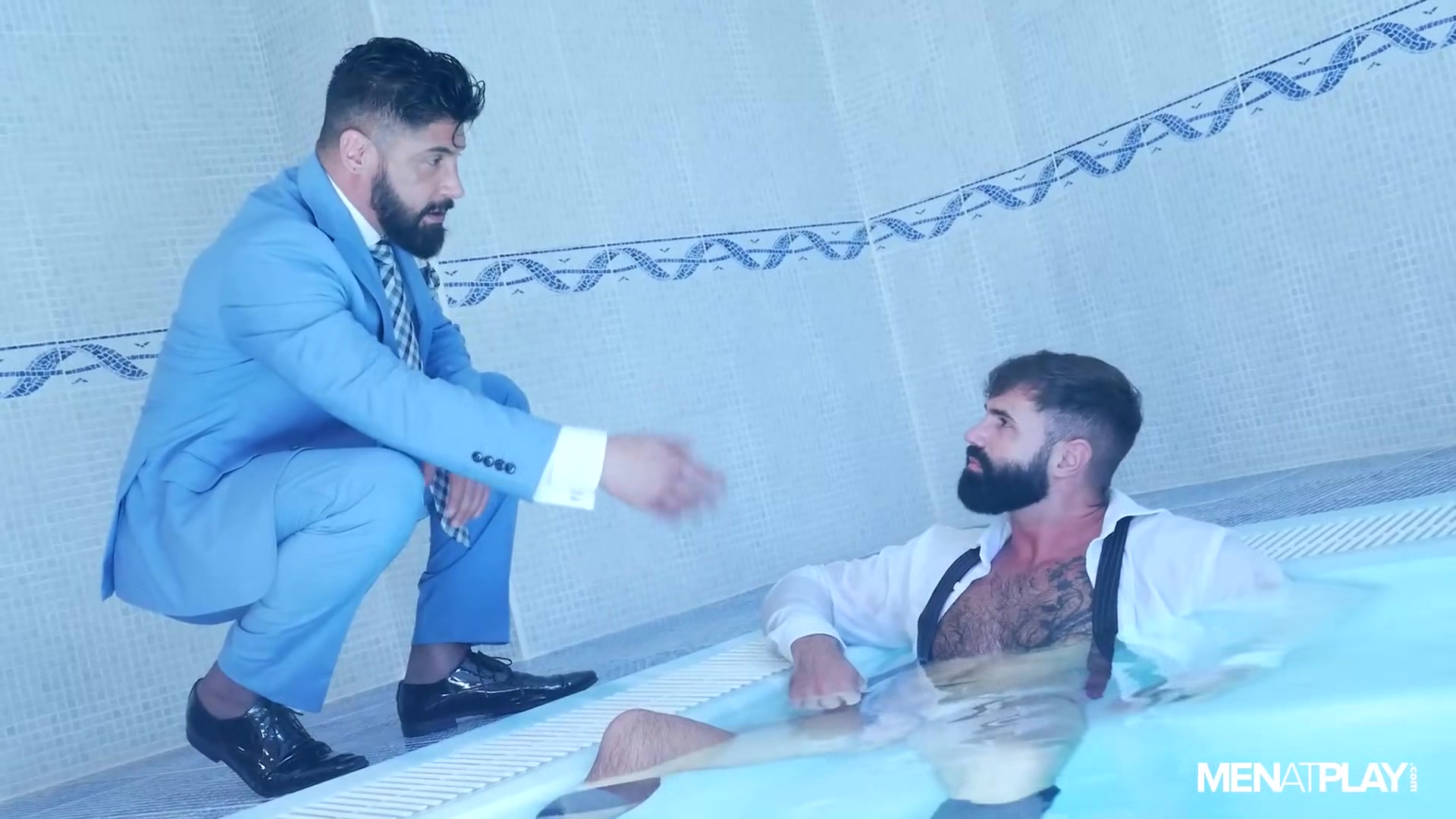 Wet Groomsman - MENatPLAY